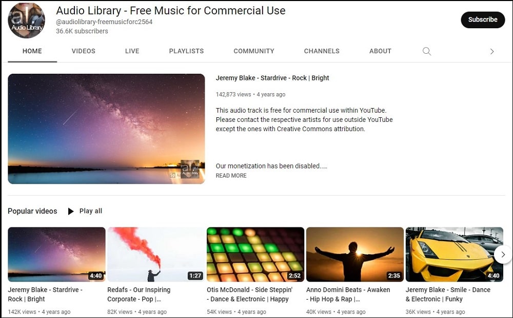 Free Music for Commercial Use Overview