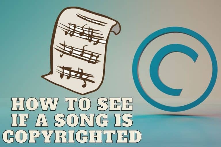 How to see if a song is copyrighted