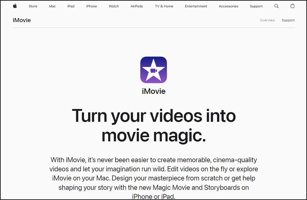 Apple iMovie