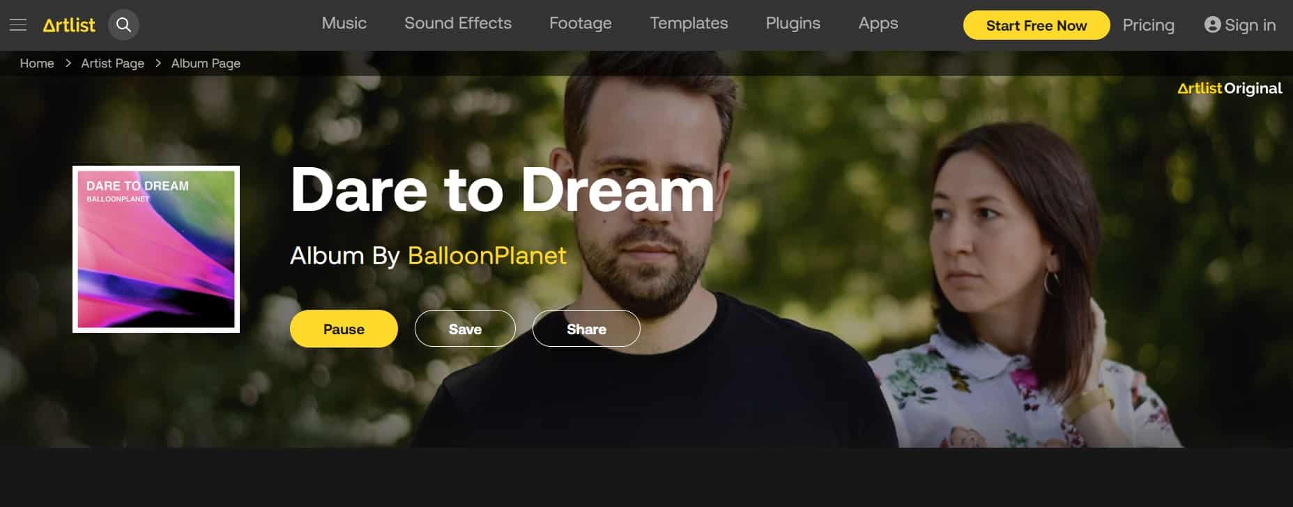 Dare to Dream by BalloonPlanet
