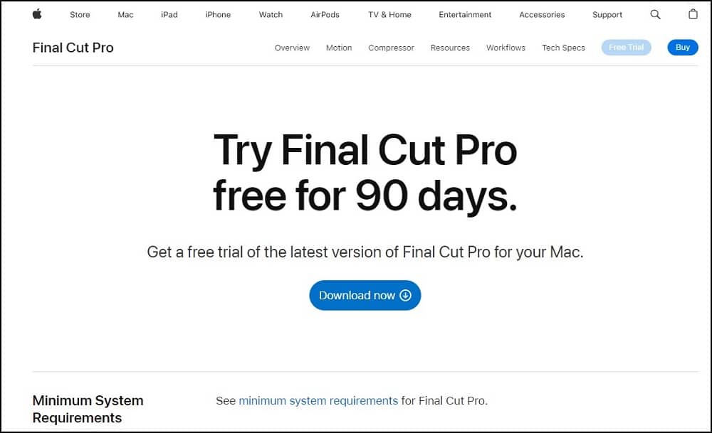 Final Cut Pro from Apple apps