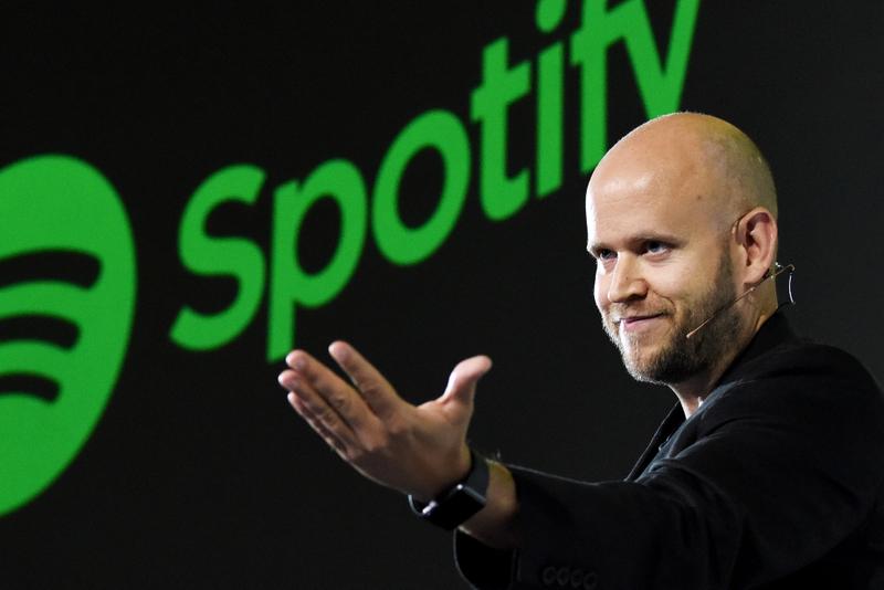 Daniel Ek spotify share