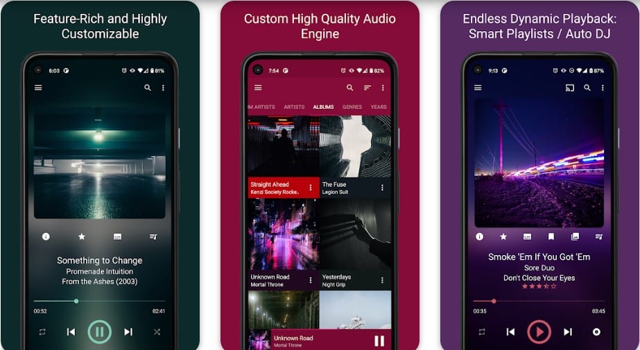 GoneMAD Player from Android