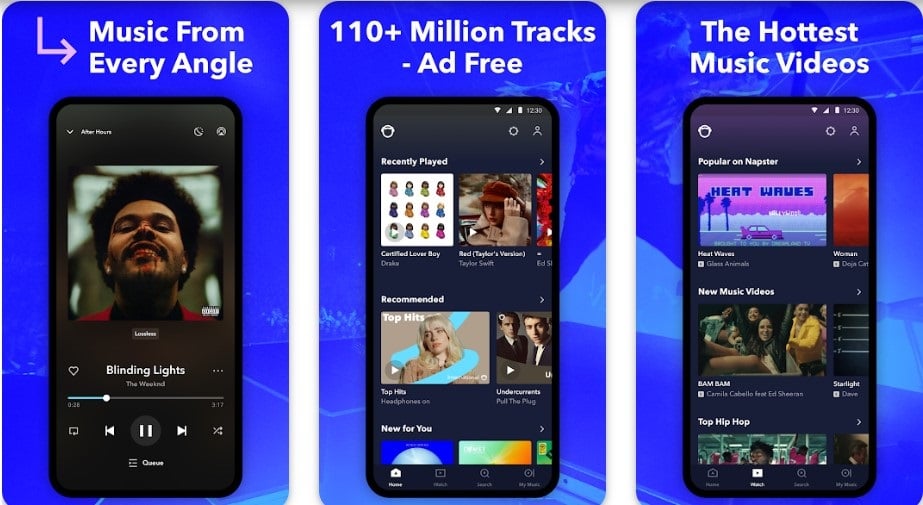Napster Music for Android Apps Download