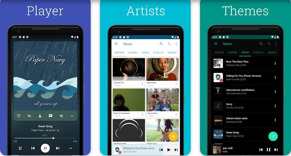 Pixel Music Player from Android