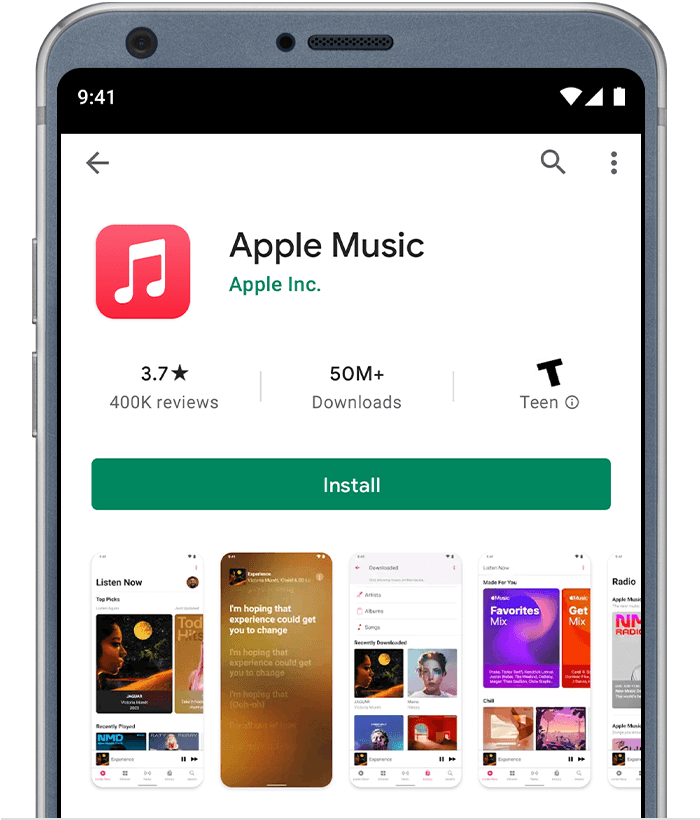 Update the Apple Music App