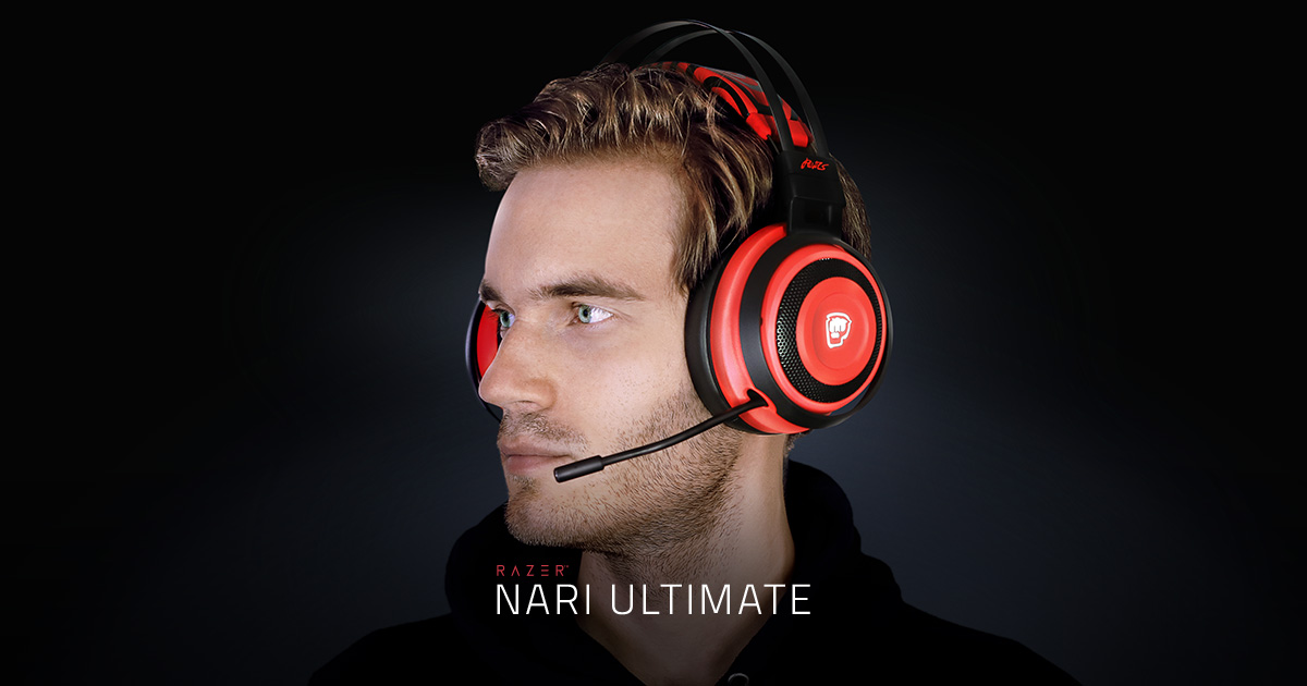 Razer Nari Ultimate PewDiePie Edition